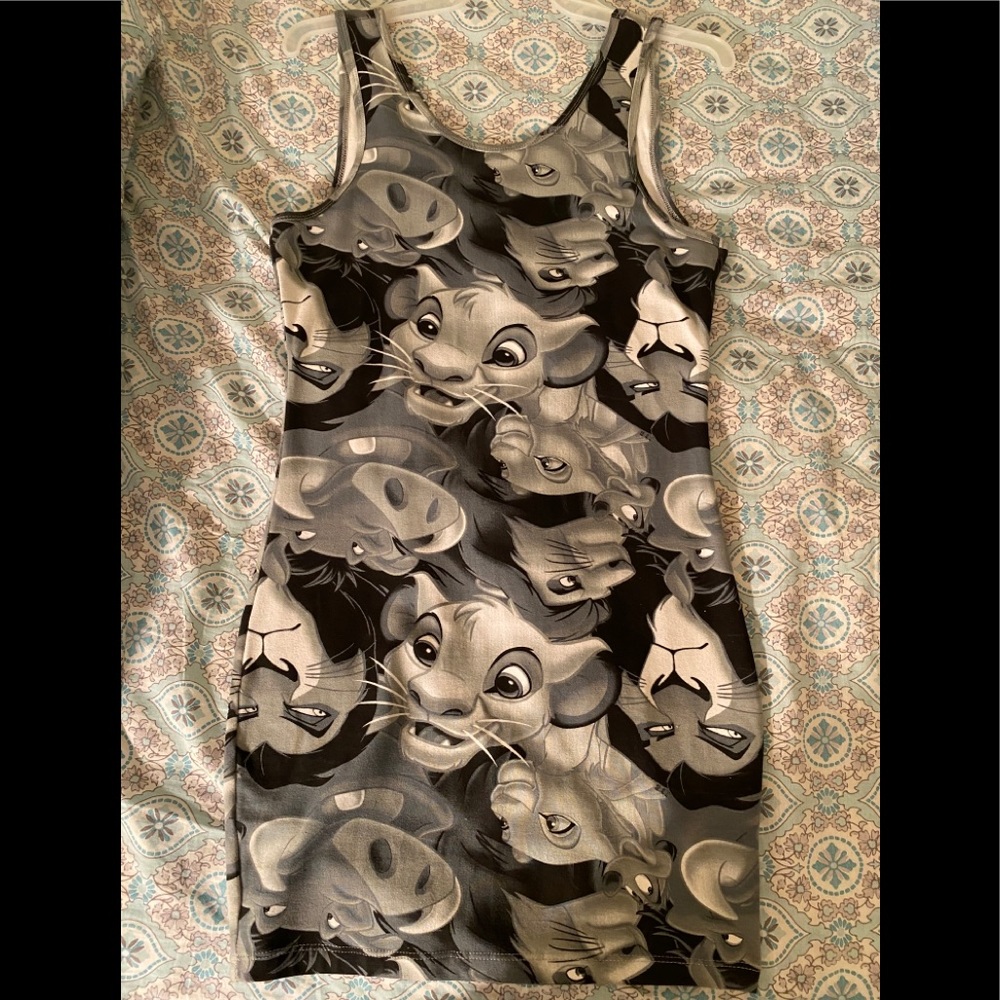 Lion King Disney mini dress